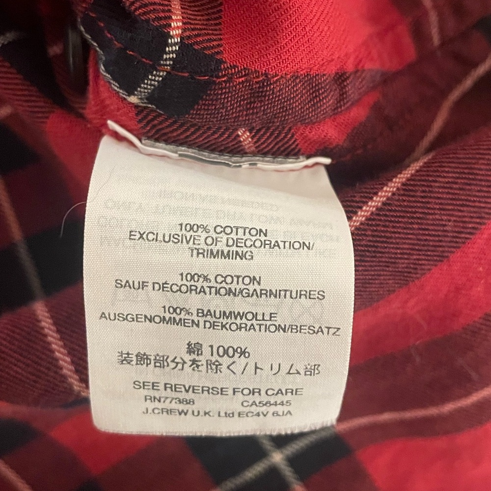 Madewell Floral Flannel - Picture 4 of 5